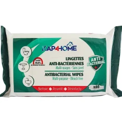 Nettoyage Et Entretien|Gifi Lingette anti-bacteriennes multi-usage sans javel x40