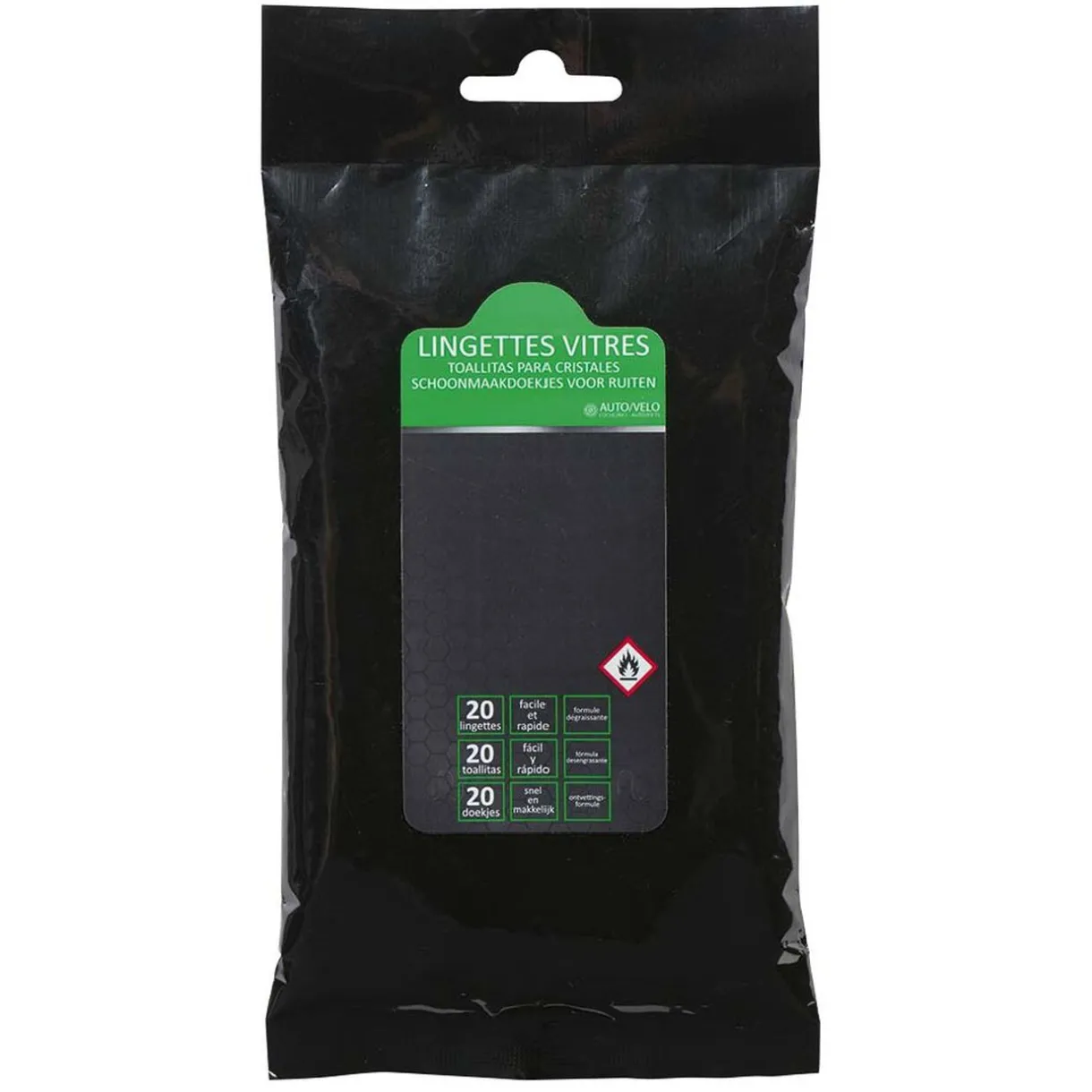 Nettoyage Et Entretien|Gifi Lingette nettoyante pour vitres auto x20