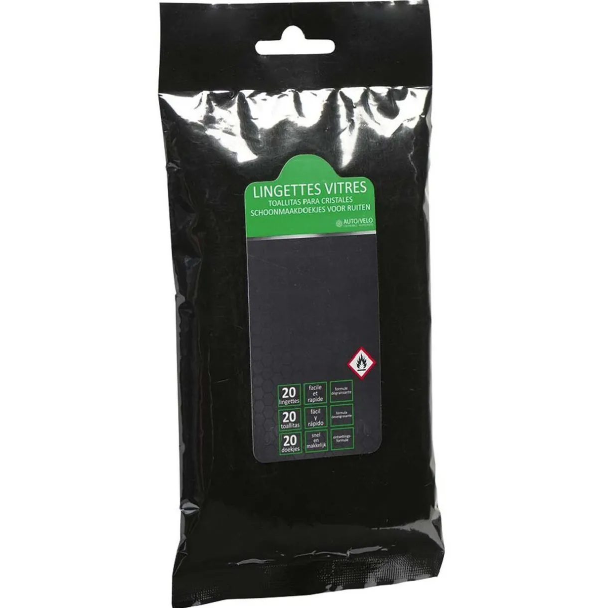 Nettoyage Et Entretien|Gifi Lingette nettoyante pour vitres auto x20