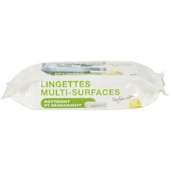 Nettoyage Et Entretien|Gifi Lingettes nettoyantes multi surface citron