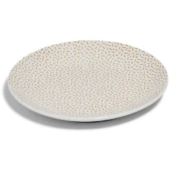 Lot de 4 assiettes à dessert rondes porcelaine Ø19 cm^Gifi Hot