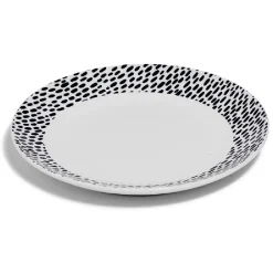 Lot de 4 assiettes à dessert rondes porcelaine Ø19 cm^Gifi Hot