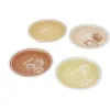 Lot de 4 assiettes à dessert porcelaine design crêpes^Gifi