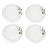 Lot de 4 assiettes à pâtes en porcelaine^Gifi Outlet