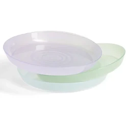 Lot de 4 assiettes pour enfant Ø18,5cm plastique coloré^Gifi Outlet