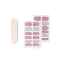 Hot Gifi Lot de 24 autocollants vernis à ongles imprimés 5 coloris