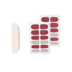 Hot Gifi Lot de 24 autocollants vernis à ongles imprimés 5 coloris