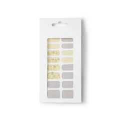 Clearance Gifi Lot de 24 autocollants vernis à ongles imprimés 6 coloris
