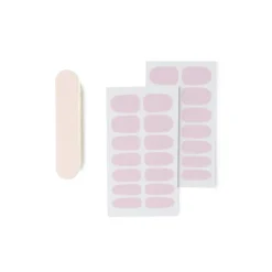 Discount Gifi Lot de 24 autocollants vernis à ongles unis 6 coloris