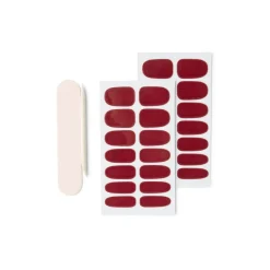 Discount Gifi Lot de 24 autocollants vernis à ongles unis 6 coloris