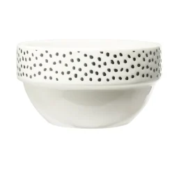 Lot de 4 bols en faïence colorés avec support Ø14xH8cm^Gifi Discount