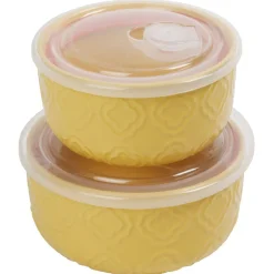 Lot de 2 boîtes alimentaires en céramique^Gifi Outlet