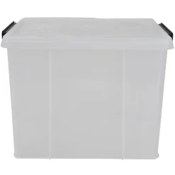 Rangement|Gifi Lot de 7 box de rangements transparents multiple tailles