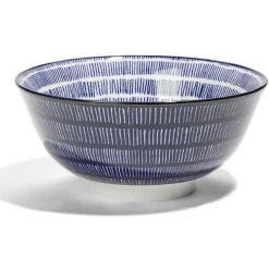 Lot de 4 coupelles 300ml porcelaine Ø15cm bleu et blanc^Gifi Clearance