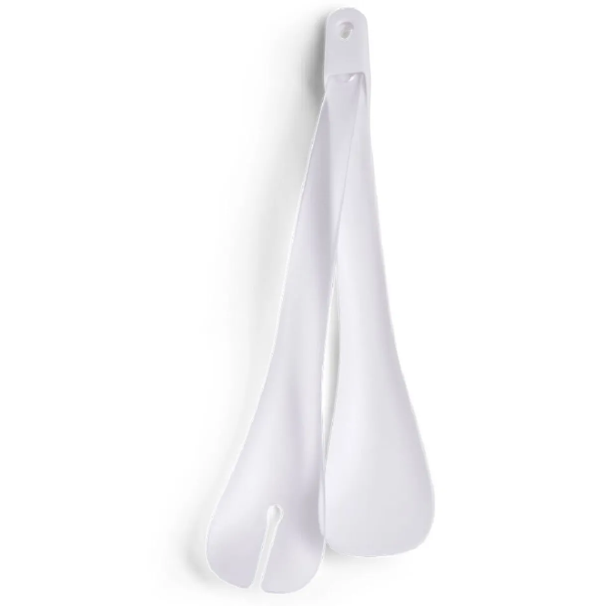 Lot de 2 couverts à salade plastique blanc L.31cm^Gifi Sale