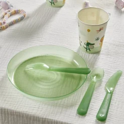 Lot de 12 couverts pour enfant plastique coloré^Gifi Clearance