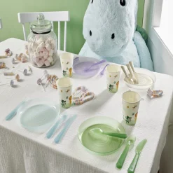 Lot de 12 couverts pour enfant plastique coloré^Gifi Clearance