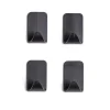 Gifi Lot de 4 crochets noir mat