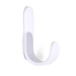 Rangement|Gifi Lot de 3 crochets plastique blanc