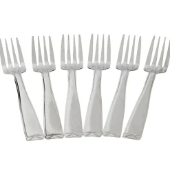 Lot de 6 fourchettes en inox^Gifi New