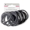 Sale Gifi Lot de 15 élastiques à cheveux polyester noir et blanc