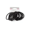 Outlet Gifi Lot de 15 élastiques à cheveux polyester noir et fil métallique multicolore