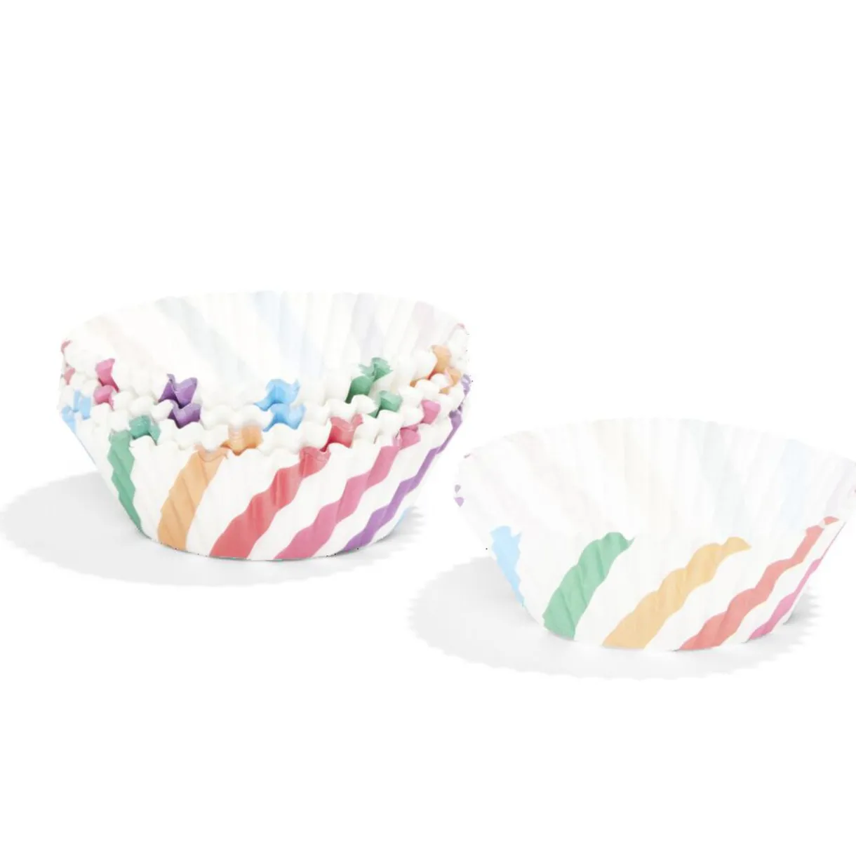 Lot de 80 moules à cake en papier sulfurisé Ø7cm^Gifi Discount