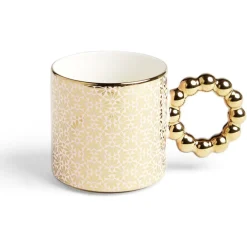 Lot de 2 mugs 30cl design chic rose et doré^Gifi Discount