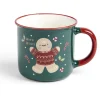 Lot de 4 mugs en céramique décor Noël 365ml^Gifi Best