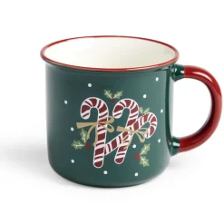 Lot de 4 mugs en céramique décor Noël 365ml^Gifi Best