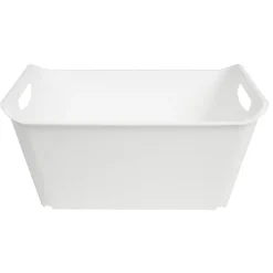 Rangement|Gifi Lot de 3 panières 18 L Blanche