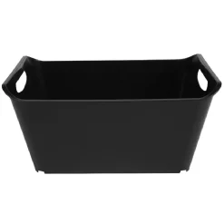 Rangement|Gifi Lot de 3 panières 18 L Noire
