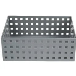 Rangement|Gifi Lot de 3 panières de rangement grise