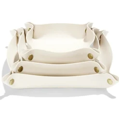 Best Gifi Lot de 3 panières de rangement 12/15/18cm - 3 coloris