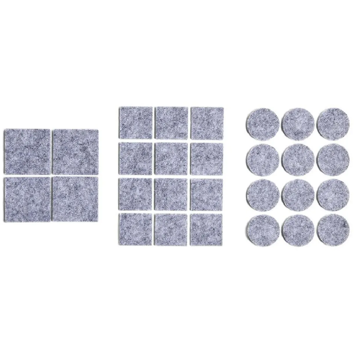 Best Gifi Lot de 28 patins adhésifs en feutrine