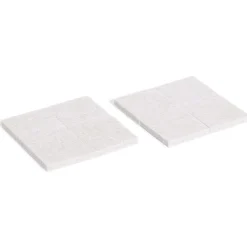 Discount Gifi Lot de 8 patins en feutre adhésif ultra puissant - 32x32 mm