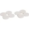 Best Gifi Lot de 8 patins en feutre adhésif ultra puissant beige - Ø28 mm