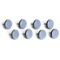 Best Gifi Lot de 8 patins téflon à clouer Ø2cm