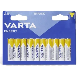 Outlet Gifi Lot de 10 piles LR06 AA Varta Energy