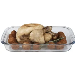 Lot de 3 plats à four empilables en verre^Gifi Online