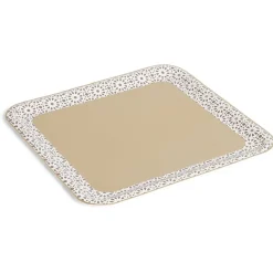 Lot de 6 plats de présentation en carton 33x31cm décor oriental^Gifi Clearance