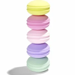 Gifi Lot de 5 éponges à maquillage forme macaron