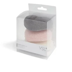 Sale Gifi Lot de 3 éponges konjac coeur - 3 modèles