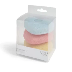 Sale Gifi Lot de 3 éponges konjac coeur - 3 modèles