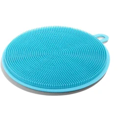 Nettoyage Et Entretien|Gifi Lot de 2 éponges silicone jaune et bleu 13x11,5cm