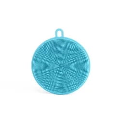 Nettoyage Et Entretien|Gifi Lot de 2 éponges silicone jaune et bleu 13x11,5cm