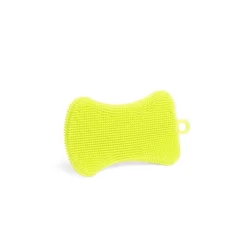 Nettoyage Et Entretien|Gifi Lot de 2 éponges silicone jaune et bleu 13x11,5cm