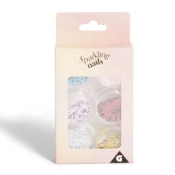 Sale Gifi Lot de 6 pots de strass autocollants pour ongles