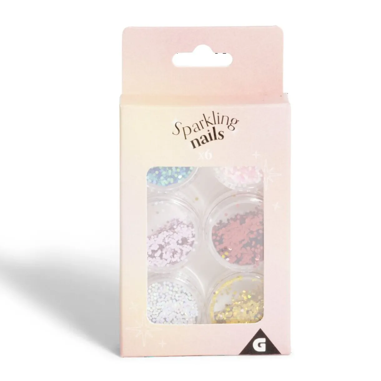 Sale Gifi Lot de 6 pots de strass autocollants pour ongles