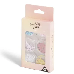 Sale Gifi Lot de 6 pots de strass autocollants pour ongles